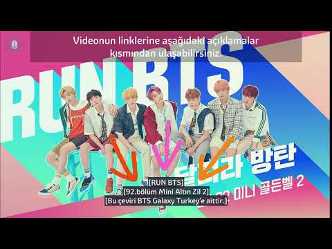 [Türkçe Altyazılı] RUN BTS! 92. Bölüm