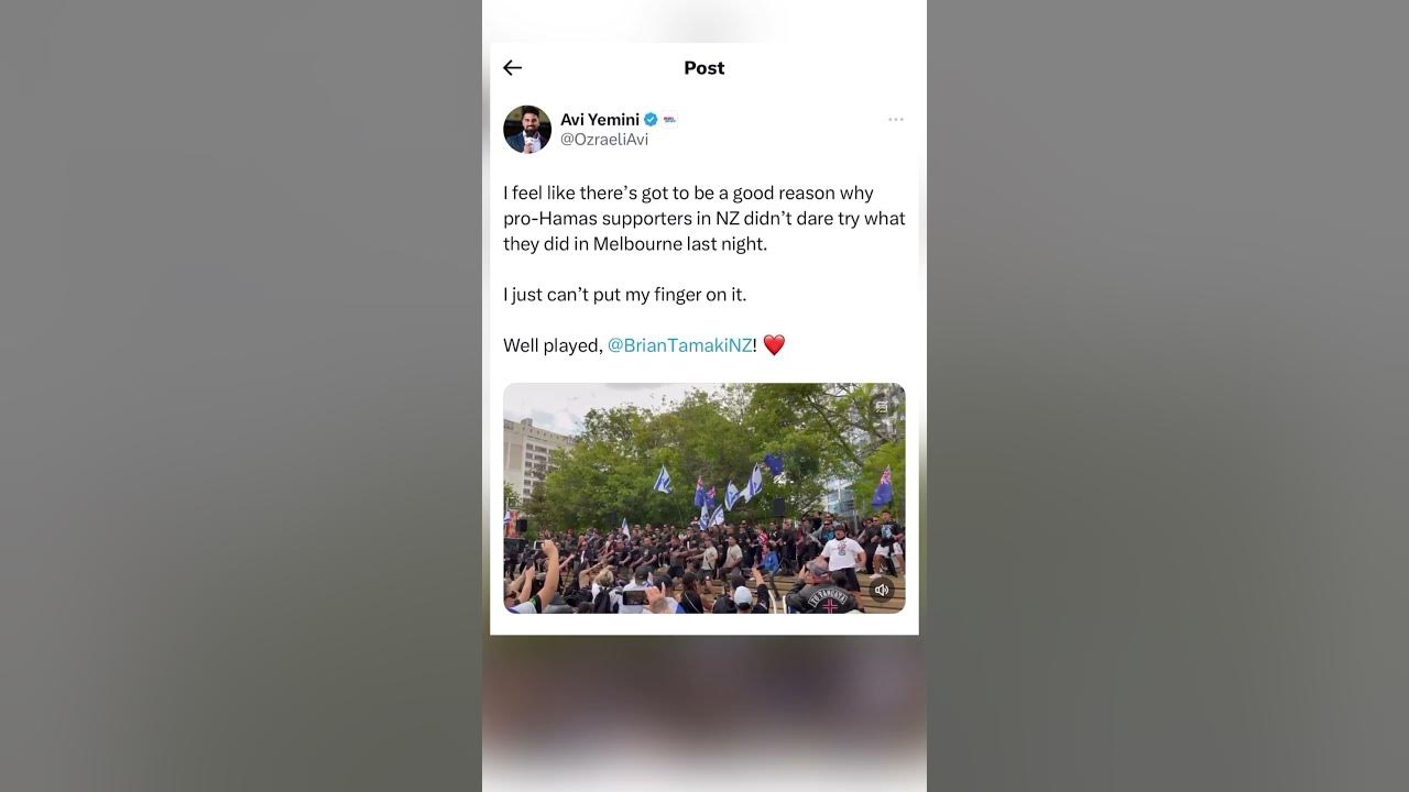 Anyone know why the pro-Hamas camp CANCELLED their rally in NZ today?