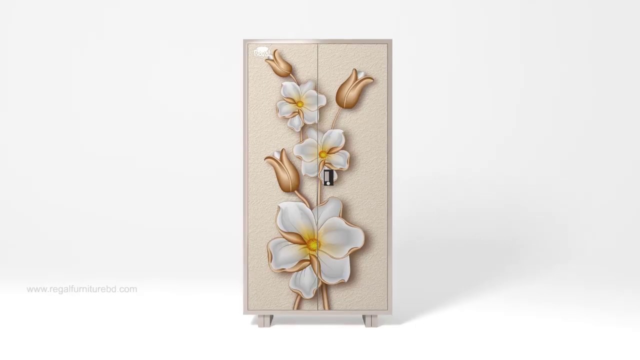 Metal Almirah Golder Tropical