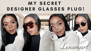 My SECRET Designer glasses plug! Lensmart online