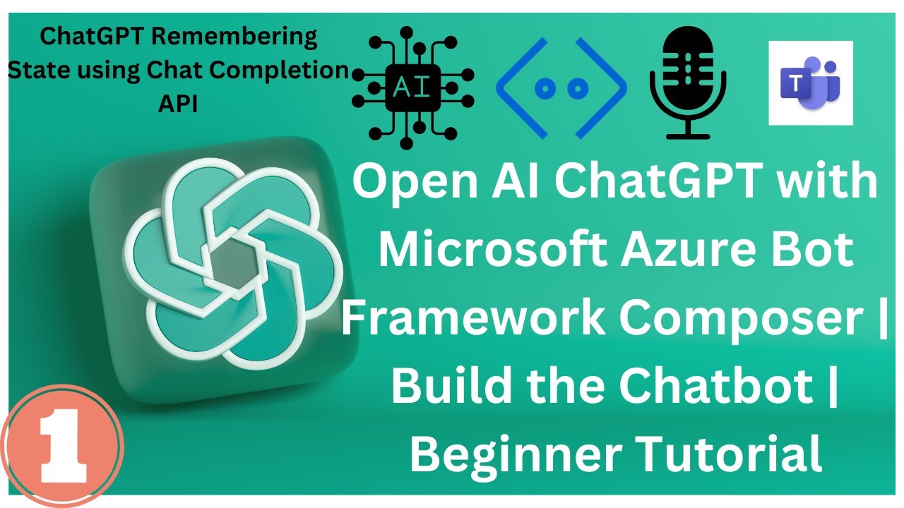 a ChatGPT bot using Microsoft Framework v4 with OpenAI | Azure Bot Service | C# SDK - YouTube