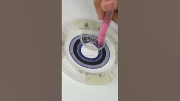 Creating Perfection Through Symmetrical Art #asmr #art #spirograph #satisfying #shorts #2025 #usa