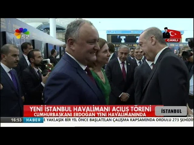 29/10/2018 İSTANBUL HAVALİMANI AÇILIŞ TÖRENİ - İSTANBUL