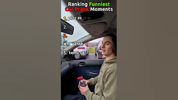 Ranking Funniest Car Prank Moments Tiktok Usa Prank 