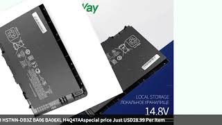 Apexway BT04 BT04XL Laptop Battery for HP EliteBook Folio 9470 9470M Ultrabook Series 696621 001 ... screenshot 5
