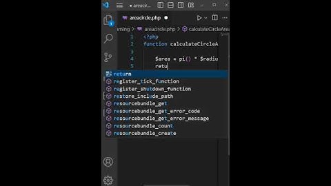 Find Area of Circle in PHP | Easy circle area calculation in PHP | Circle area calculation tutorial