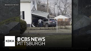 Drunk driver slams into home in Center Township