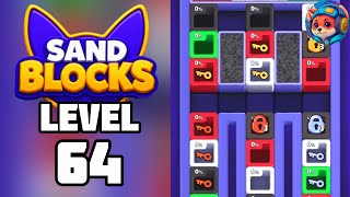 Sand Blocks Level 64 Walkthrough & Solution 