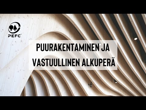 Video: Yhdistävät Elementit Puurakentamisessa: Alan Tilanne Ja Tutkimus