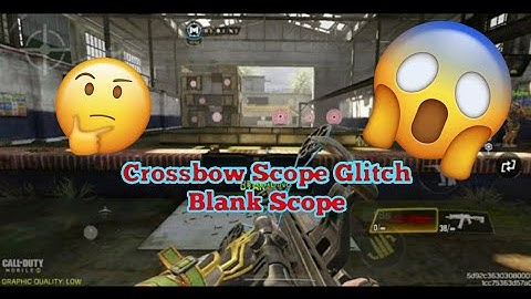 CROSSBOW BLANK SCOPE GLITCH...😱🤯 #NavaSpidyGaming #codm #codmobile #Glitch