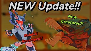 Ralokai Remake and NEW Monthly Creature?! 🪵🐦 Creatures of Sonaria