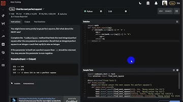 Find the next perfect square! - Python - Codewars