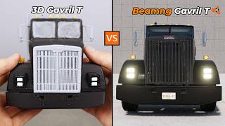 3D Printed Truck vs BeamNG Physics!
