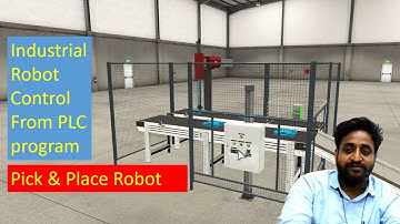 Pick & Place Robot | Industrial Robot | PLC Program | TIA Portal | #siemensplc #factoryio #s71200
