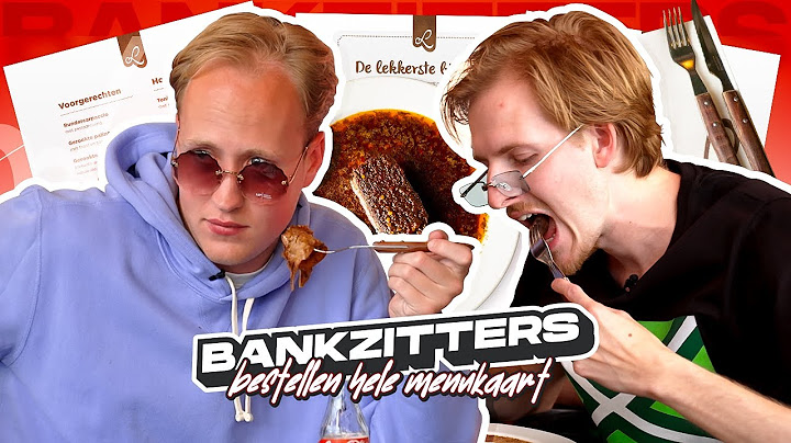 BANKZITTERS BESTELLEN ALLES VAN LOETJE