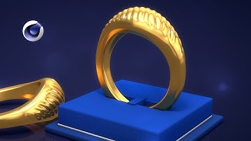 How to Make a Gold Ring in Cinema 4d