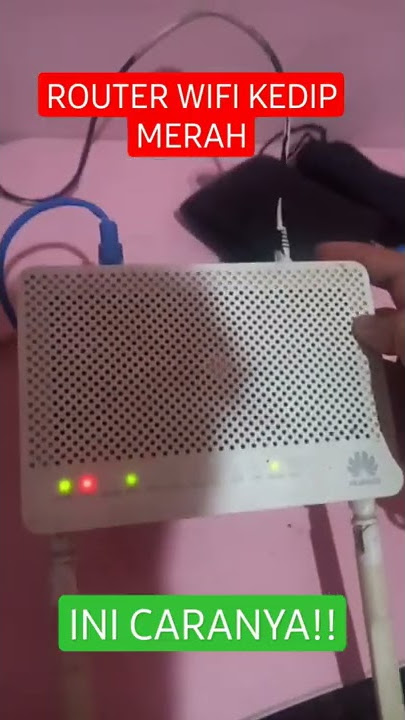 Download lagu ROUTER WIFI KEDIP MERAH?? INI CARANYA!! #short #router