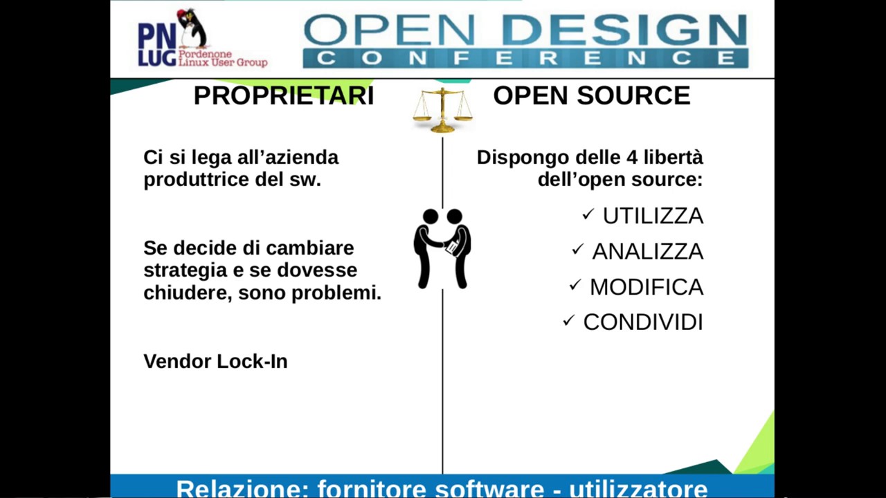 Odc2017 odoo confronto software proprietario e software open source