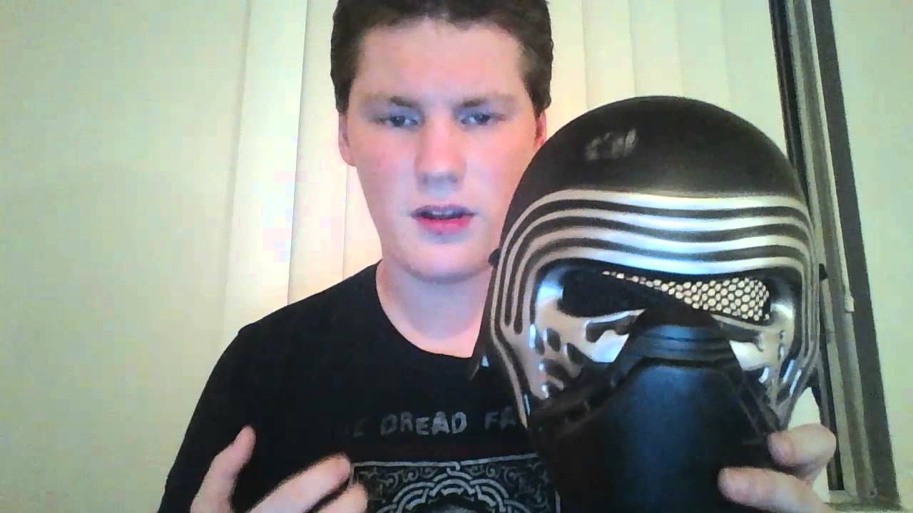 TFA Rubies Half Helmet Kylo Ren Mask Review