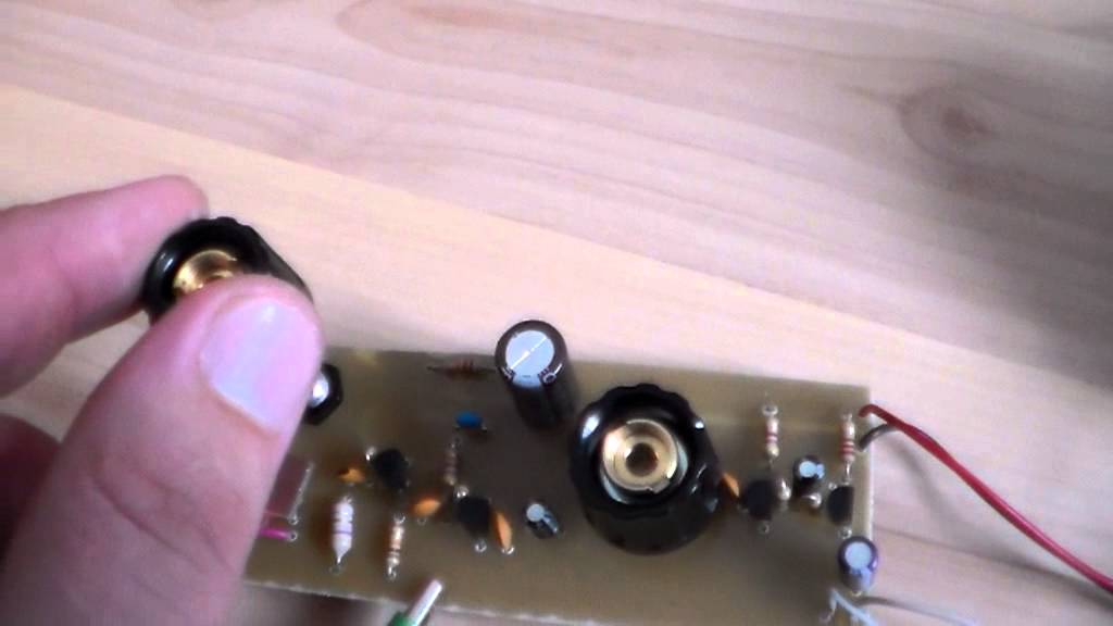 Homemade Shortwave Receiver With 4 Transistors Youtube