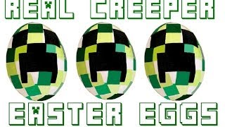 How to Make Minecraft Creeper Easter Eggs