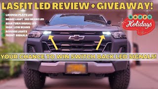 LASFIT LED INSTALL AND GIVEAWAY! 2023 CHEVY COLORADO TRAIL BOSS