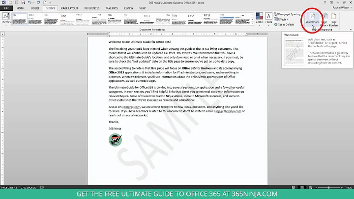 How to Add or Remove Watermarks From Word Documents - DayDayNews