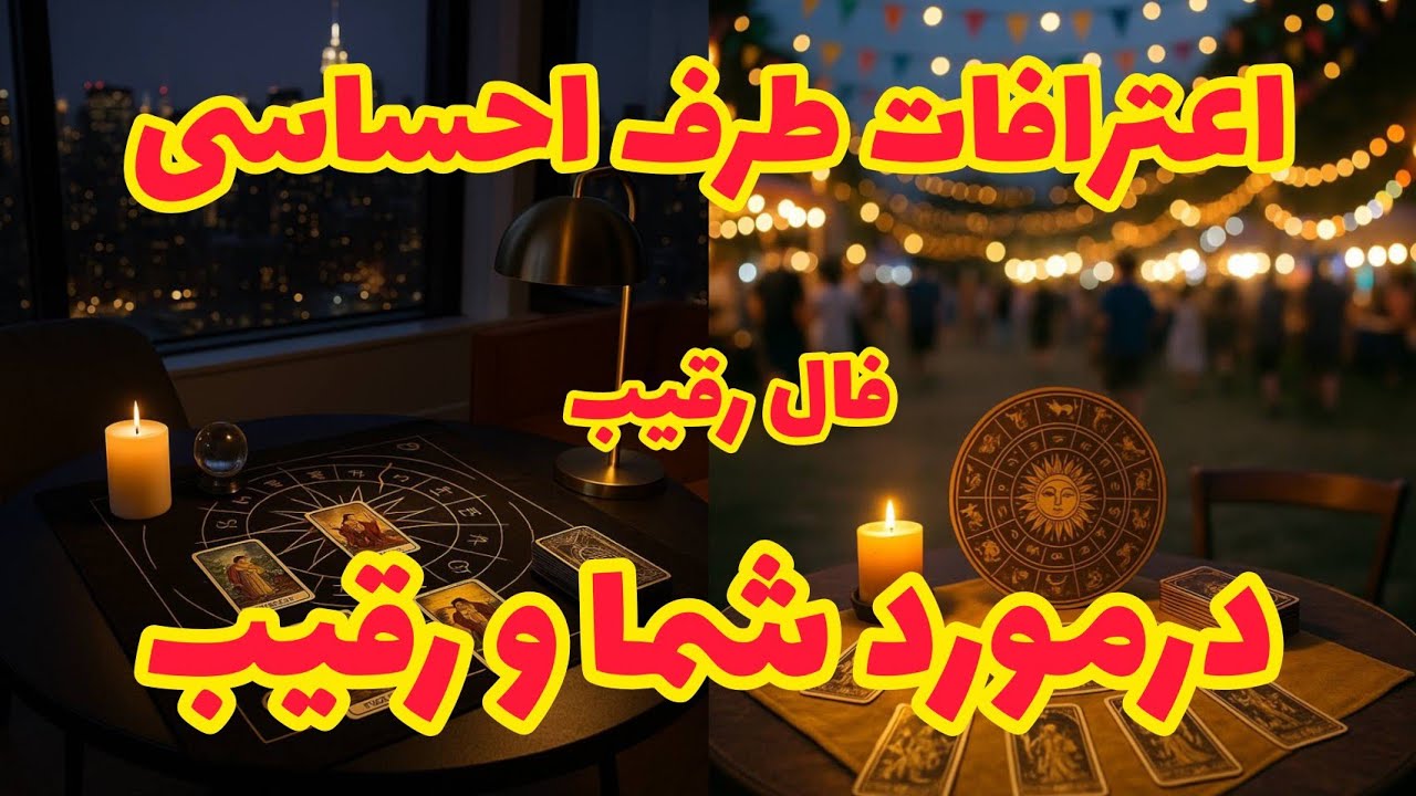 فال رقیب - اعترافات طرف احساسی درمورد شما و رقیب❤️🔑❤️