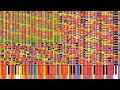 [Black MIDI] Synthesia – Doll Judgement 1 million notes ~ PondOfFly