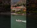 ALL ABOARD! Lake Como Italy Boat Ride 😍 #cinematicvideo #travel #italy #lakecomo