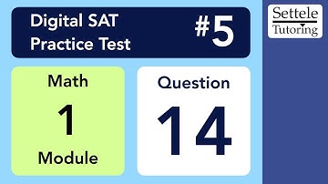 Digital SAT 5, Math Module 1, Question 14 (xy-plane)