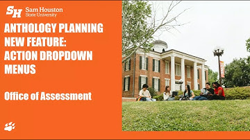 New Feature Action Dropdown Menu Academic Units Video