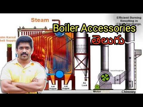 Boiler Accessories | Steam Boiler | Telugu | Ravishankar | Lohisya