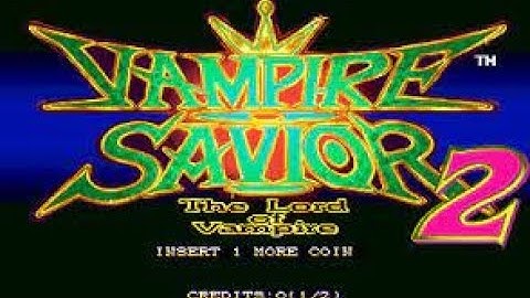 Capcom CPS2  Vampire Savior 2  The Lord of Vampire Japan 970913 Gameplay -Donovan-