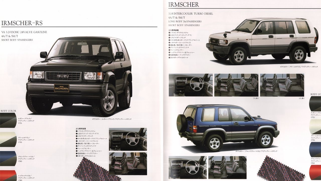 1995.6.＜2代目(2nd)＞いすゞISUZU BIGHORNイスズLOTUSロータス 