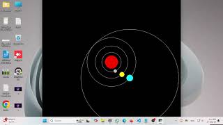 solar system using python!! #CodingTips  #coding #python