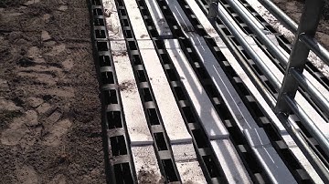Concrete Cattle Guard Installations from cattleguardforms.com