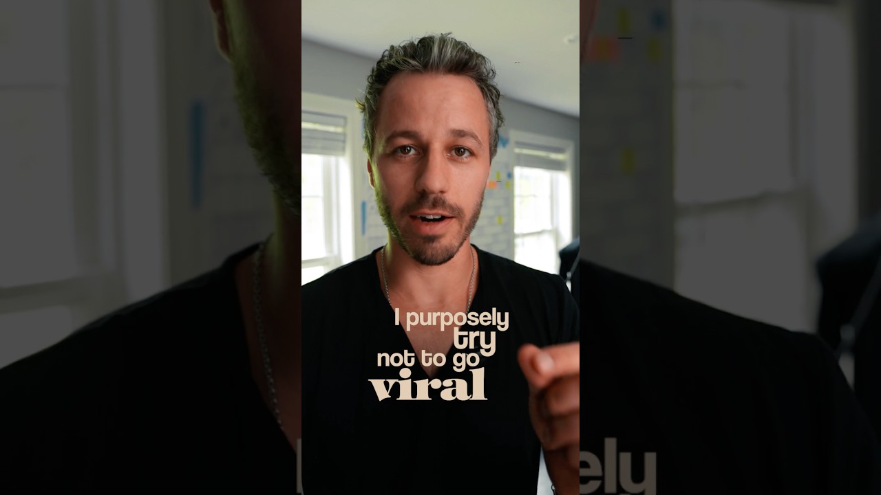 I purposely try NOT to go Viral!: video thumbnail