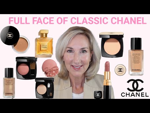 FULL FACE OF CLASSIC CHANEL BEAUTY PRODUCTS, CHANEL 'CLEAN GIRL