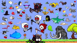 All Animals A to Z Level Up & Killing Boss (EvoWorld.io) 