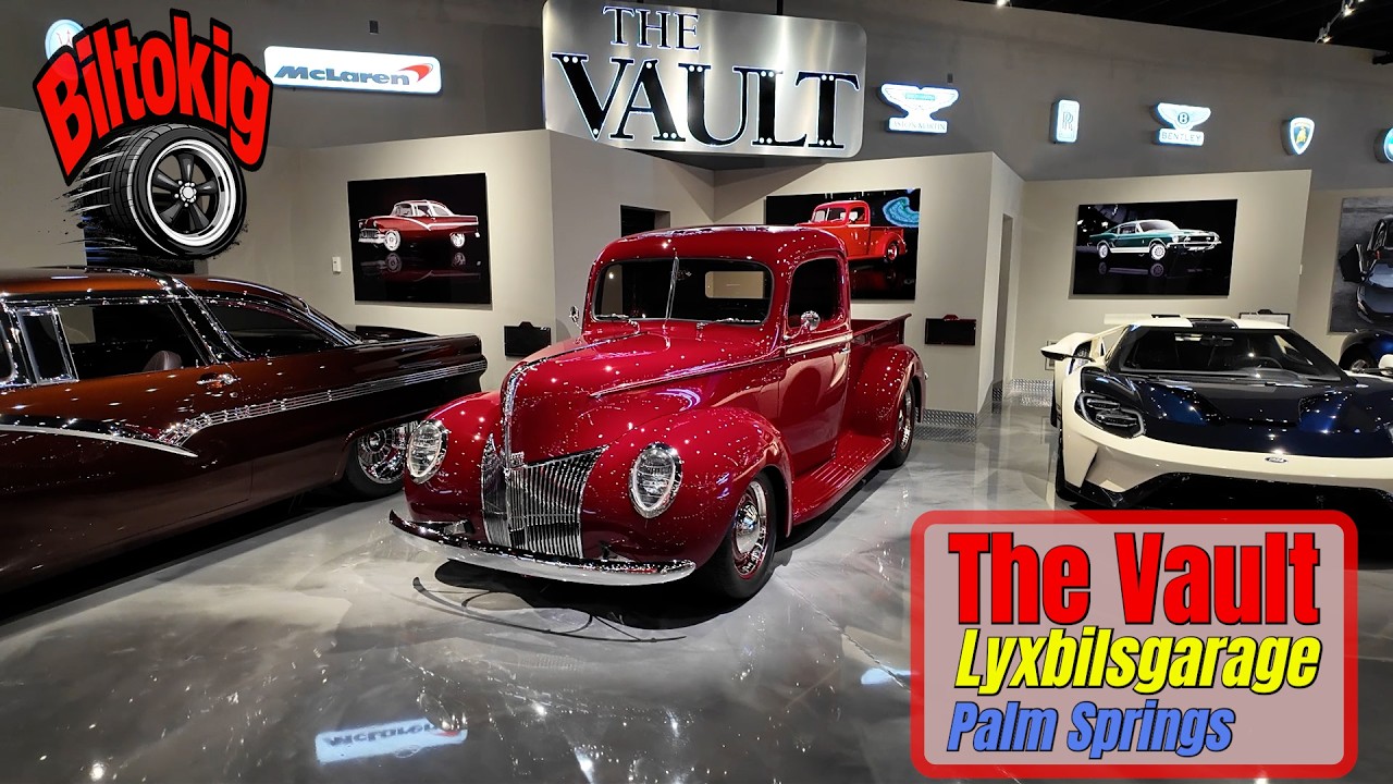 The Vault: lyxgarage i Palm Springs