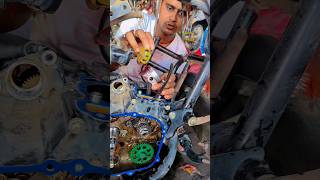 Bajaj discover engine repair engine mein sound and engine oil kha jaati thi#viralvideo Lalit #song