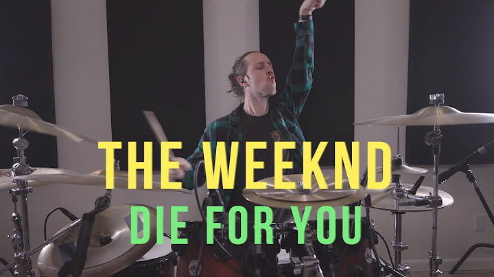Die For You Drums version - Drums performance video thumbnail