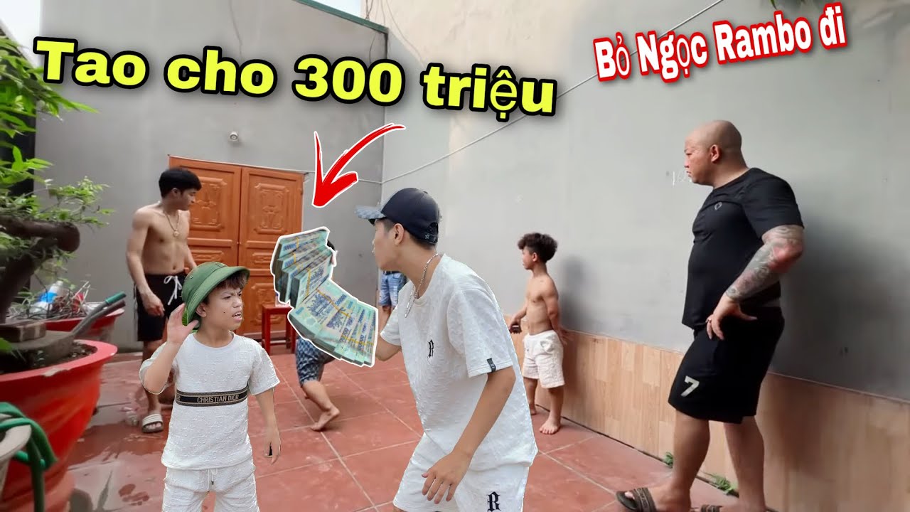 Anh Em Thuận Con Cho Tiền Chú Lùn Của Ngọc Rambo Để Cùng Tem - YouTube