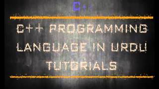 Learn C / C++ Programming Languages in URDU Tutorials.