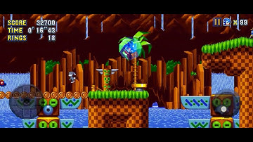 Sonic Mania Mobile + visible controls