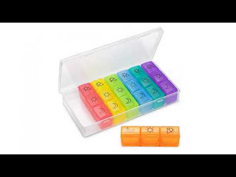 REVIEW of Best Amazon Products for Weekly Pill Organizer(3-Times-A-Day