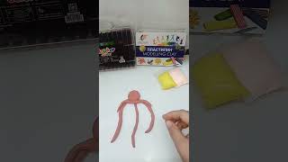 Making a Cute One-Eye Clay Monster | Modeling Clay Tutorial #shorts
