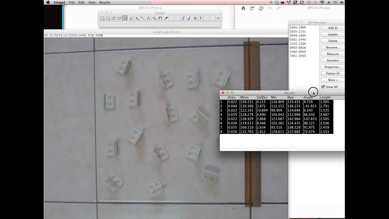 Imagej Multi Line Measurement