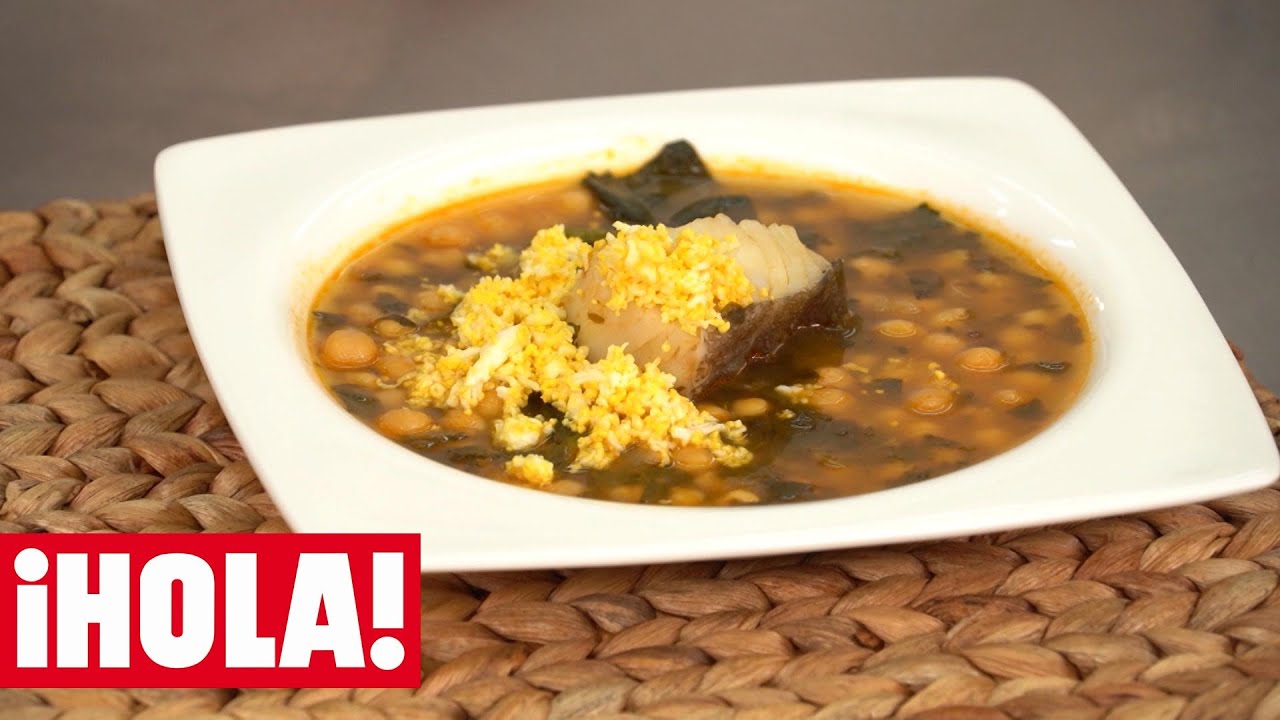 Cómo preparar un saludable POTAJE DE GARBANZOS de Semana Santa | La cocina de ¡HOLA!